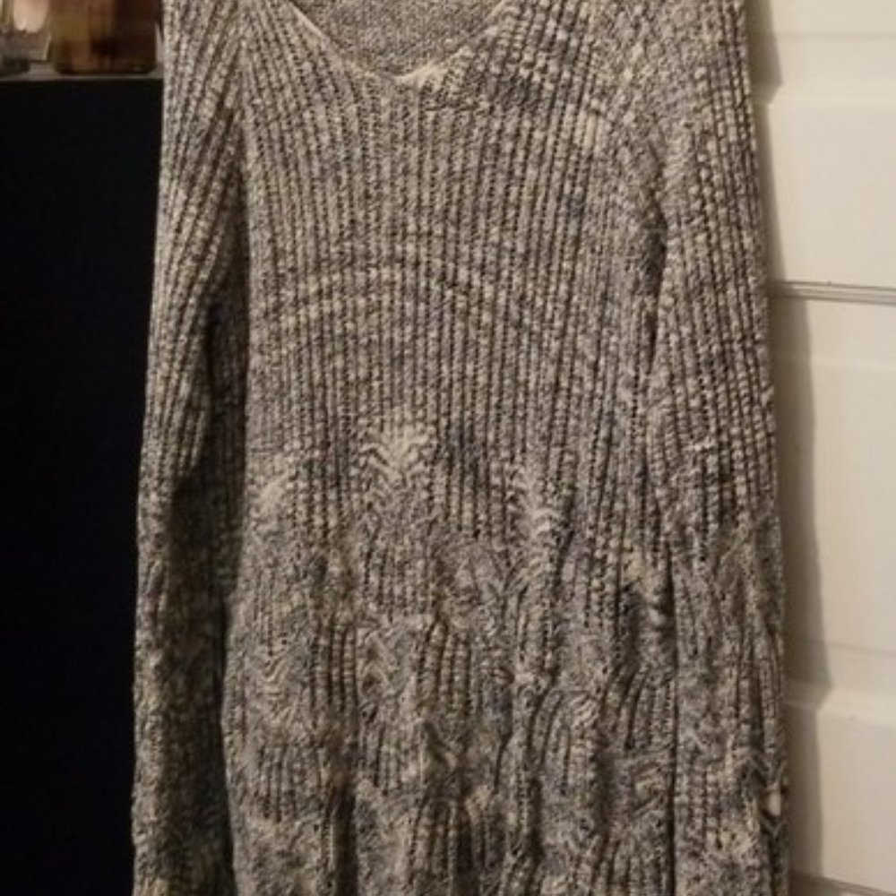 INC International Concepts sparkly bell-sleeved sweater